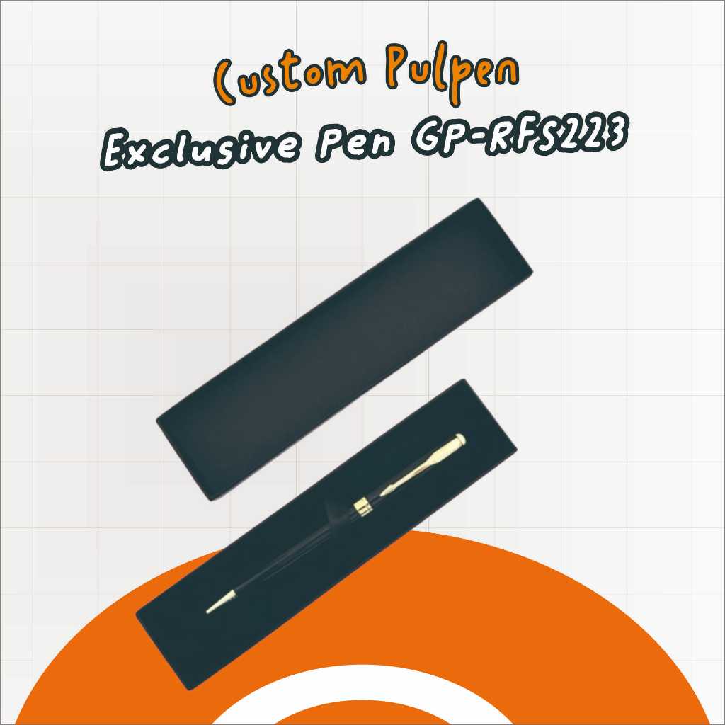 

Souvenir Pulpen Custom Promosi Perusahaan Merchandise | FREE GRAFIR NAMA DAN LOGO | - Exclusive Pen GP-RFS223