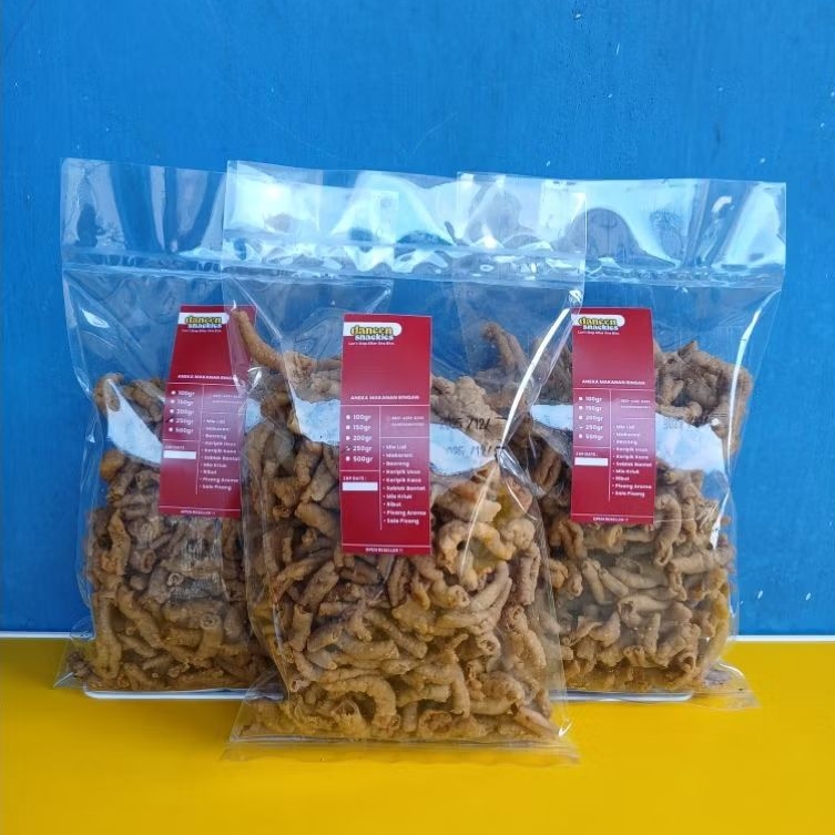 

Keripik Usus | Kripik Usus Ayam | Usus Krispy