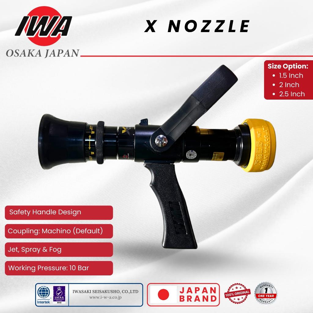IWA - X NOZZLE | Gun Nozzle | Nozzle Pemadam Kebakaran | Machino Coupling