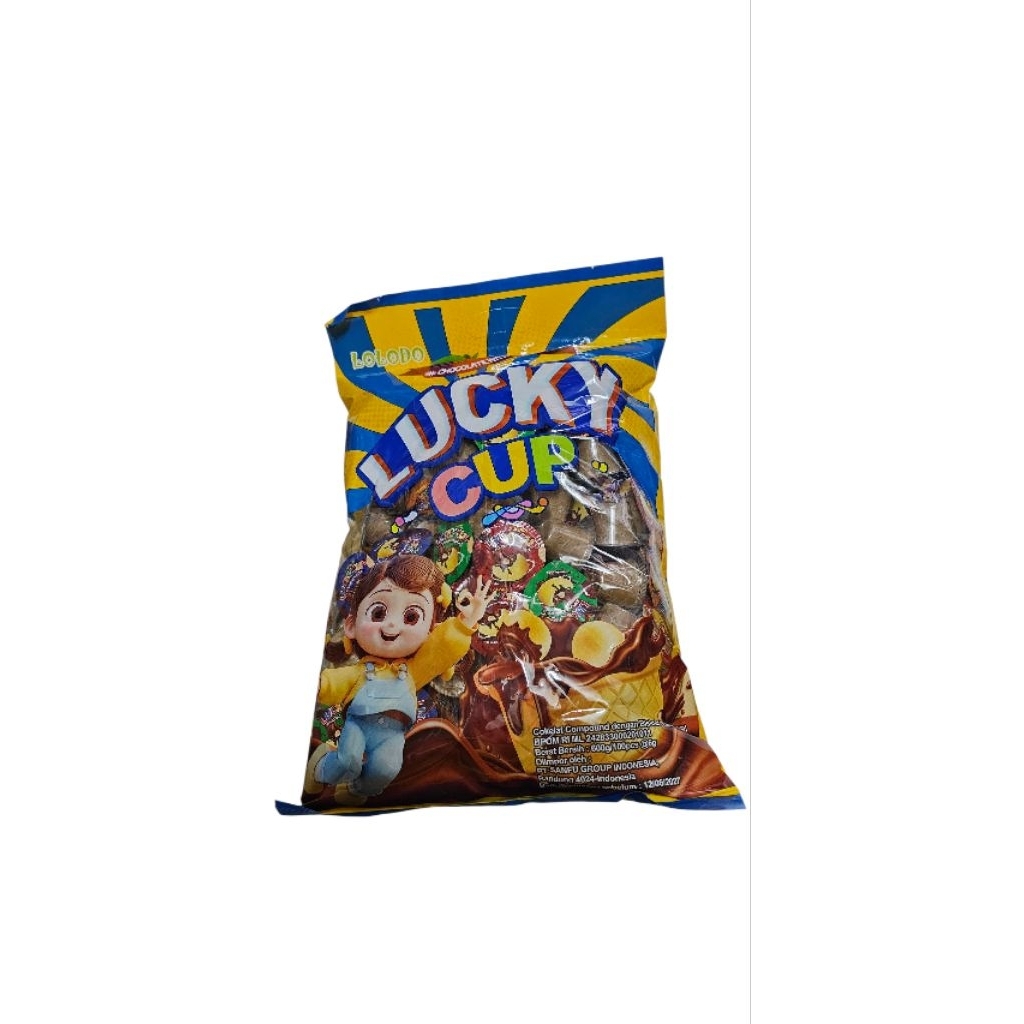 

Lucky Cup Coklat lododo ( 10 pcs )
