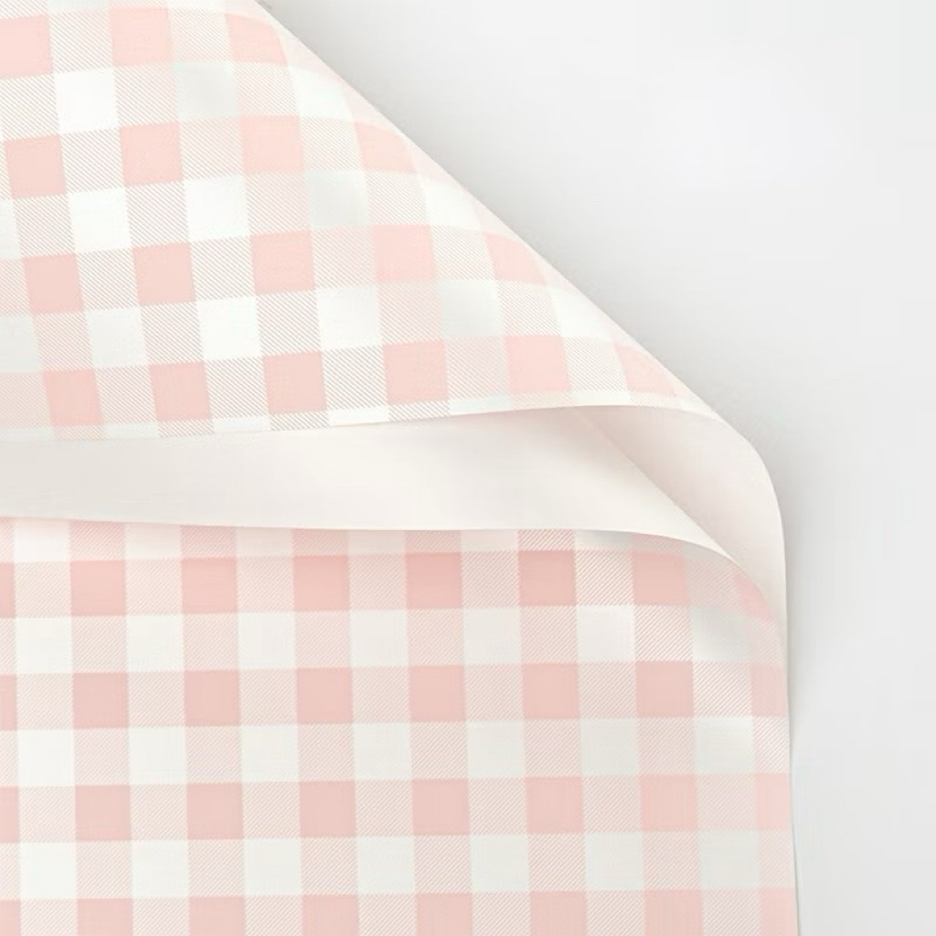 

[5 Lembar] Kertas Buket Cellophane Motif Kotak Taplak – Kertas Buket Bunga – Wrapping Paper – Kertas Kado