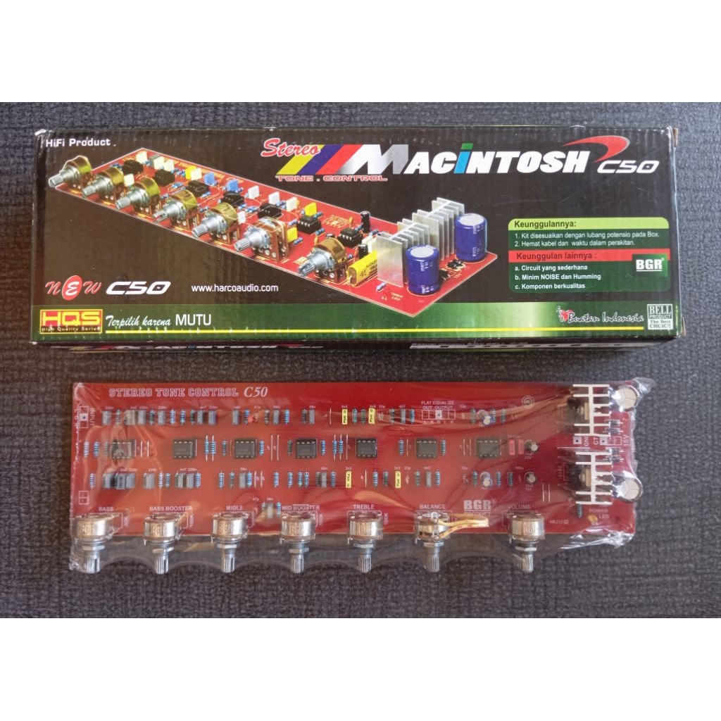 Macintosh Pre Amp Tone Control C50