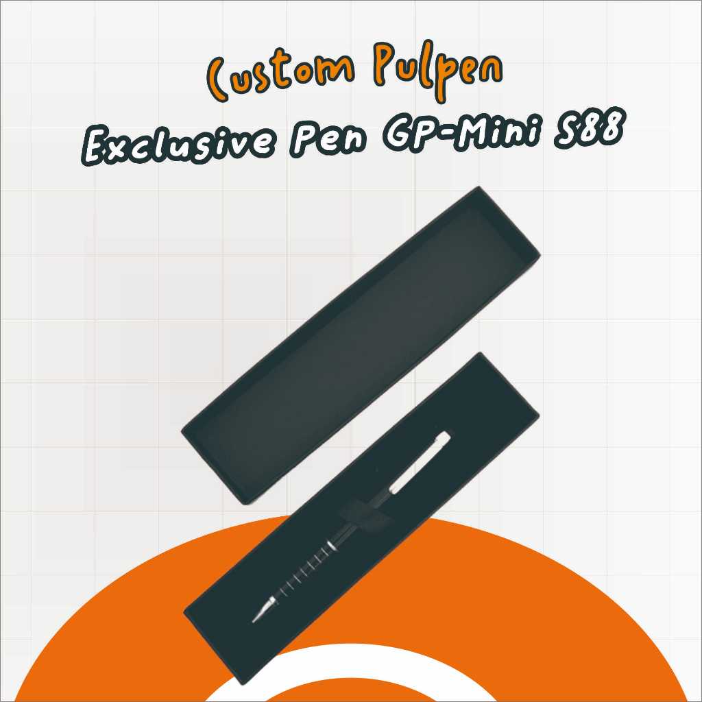 

Pulpen Stylus Exclusive Free Grafir Nama Dan Logo + Gift Box | FREE GRAFIR NAMA DAN LOGO | - Exclusive Pen GP-Mini S88