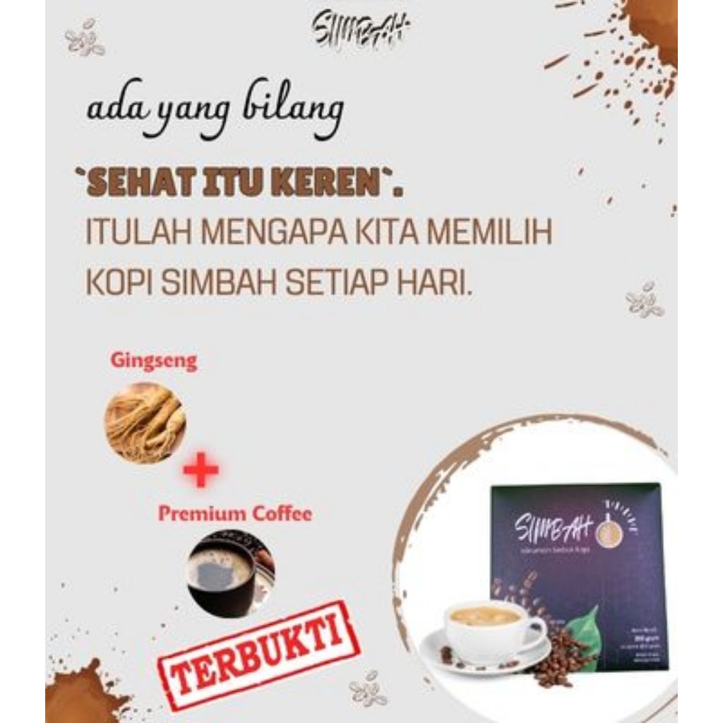 

PAKET HEMAT KOPI SIMBAH 4 SACHET