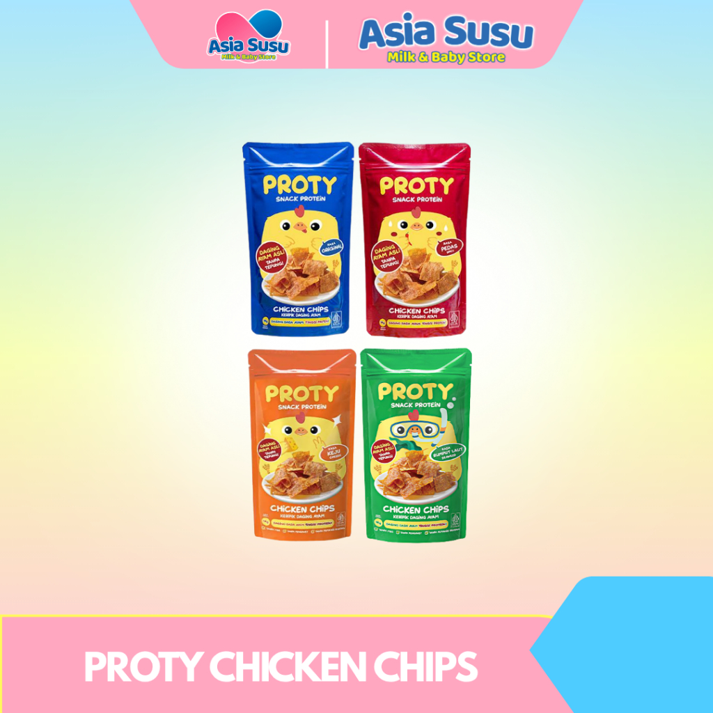 

PROTY Cemilan Sehat Keluarga / Healthy Snack Chicken Chips - High Protein