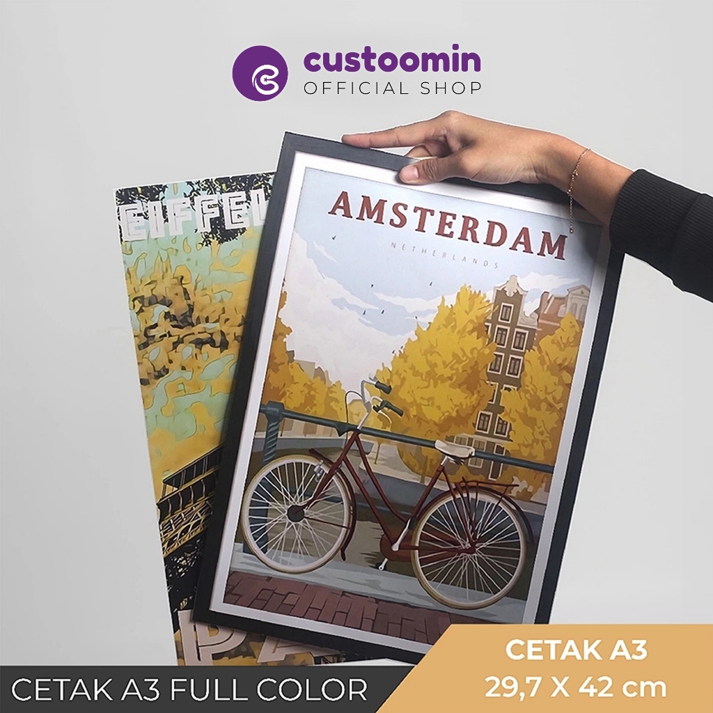 

Cetak A3 Full Color (29,7x42 cm) - Macam Macam Kertas - Full Color
