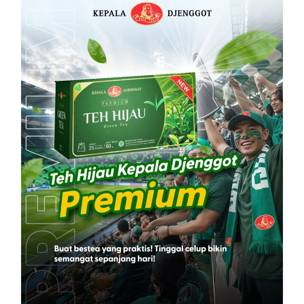 

Teh Hijau Kepala Djenggot Premium BPOM