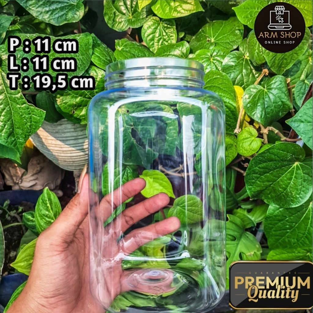 TOPLES CUPANG 2 LITER / TOPLES 2 LITER / TOPLES 2 LITER TANPA TUTUP / ARM_OLSHOPP