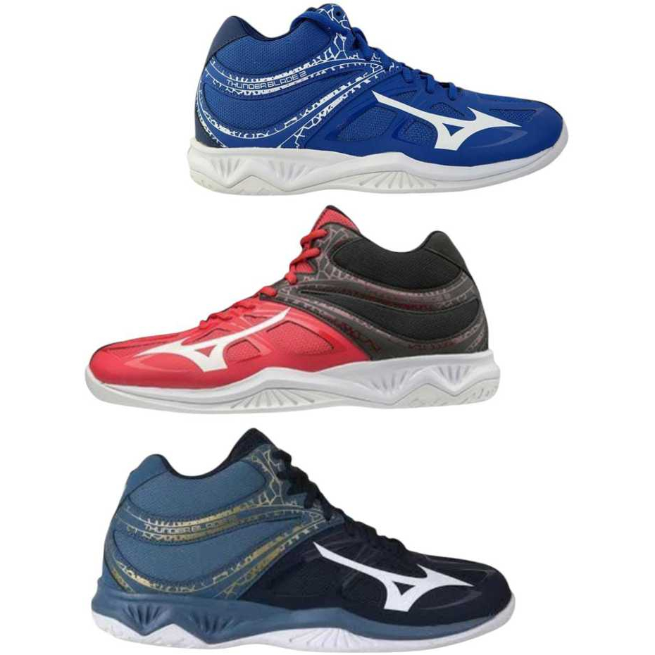 Sepatu Indoor Mizuno Thunder Blade 2 Mid Original