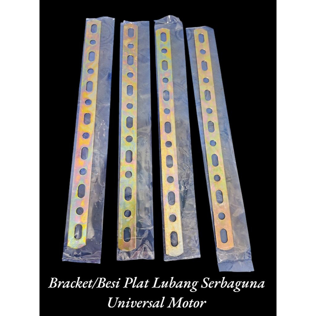 Bracket Braket / Besi Plat Lubang Serba Guna Universal Motor