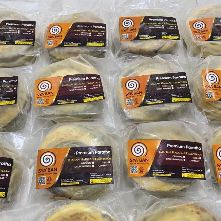 

Roti Maryam Premium Paratha Original Lezat 1 pack isi 5 by CuzzFood