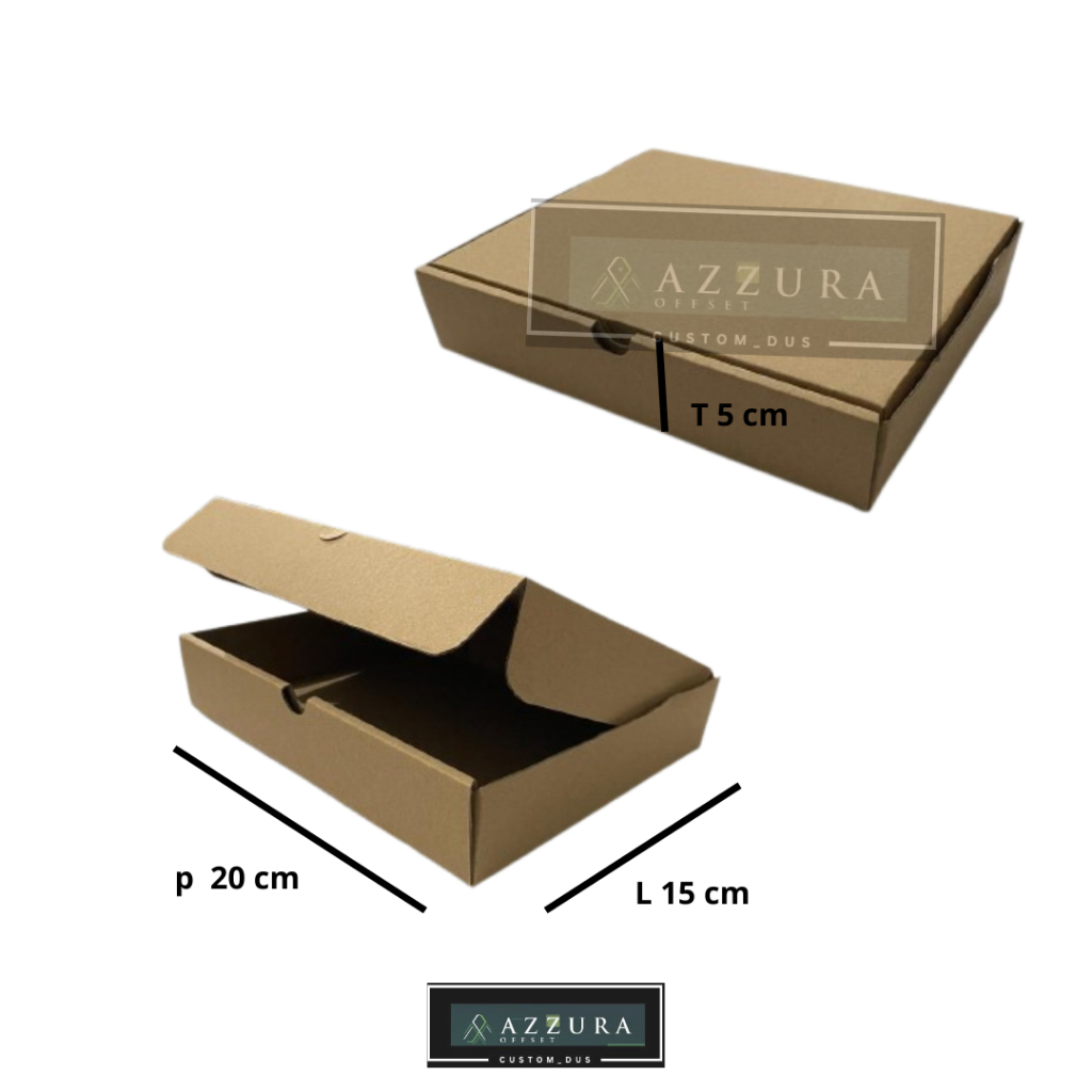 

DUS polos ukuran 20x15x5 Bahan karton kokoh berkualitas tinggi