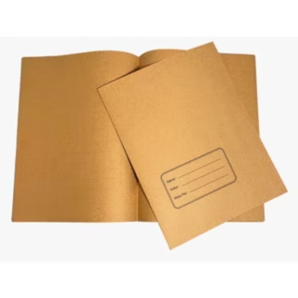 

Sampul Buku Kuarto Coklat Polos