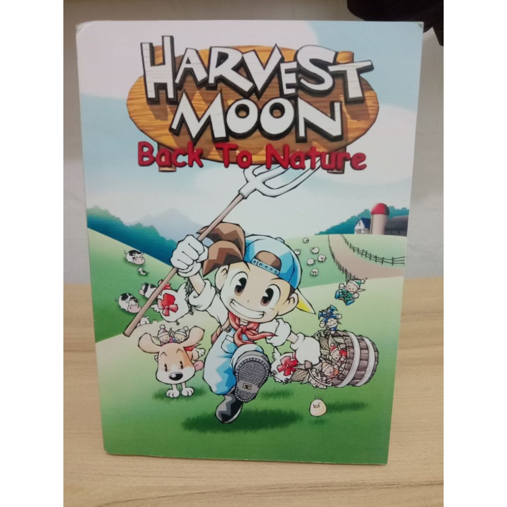 Buku Harvest Moon Back To Nature guide Ps1