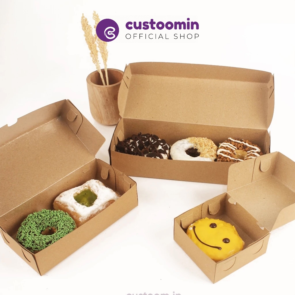 

Kotak Donat Isi 1 / 2 / 3 / 4/ 6 / 12 - Kotak Donat - Kardus Donat | Custoom.in