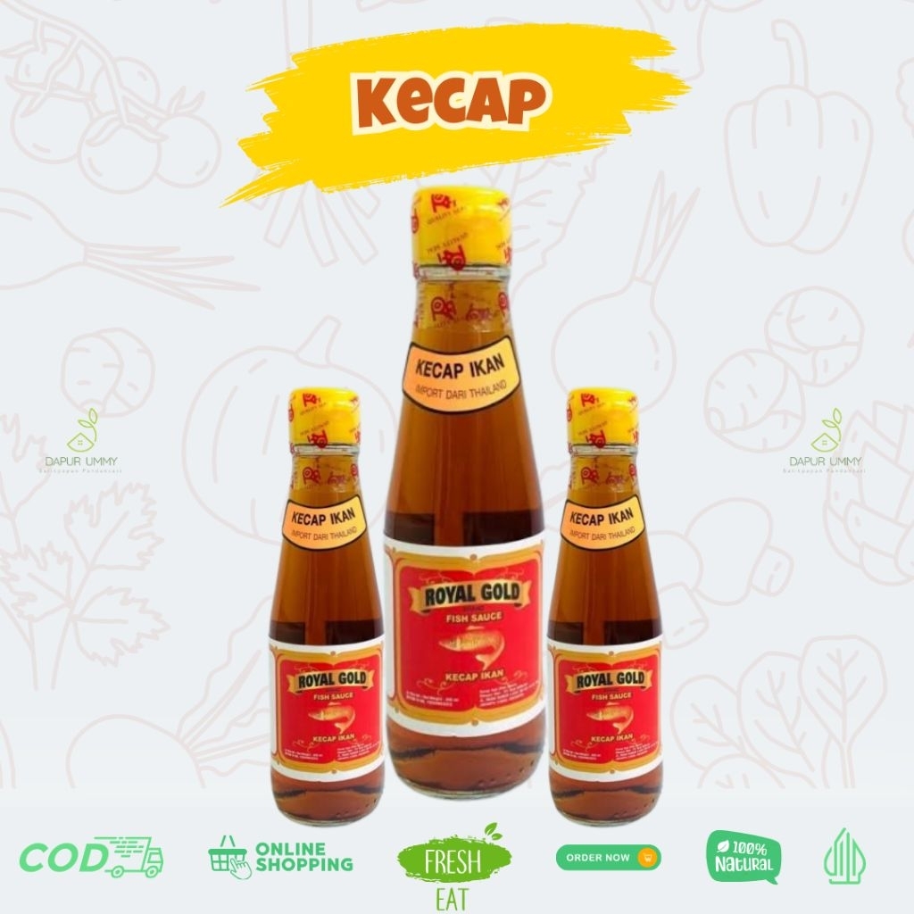 

ROYAL GOLD • Kecap Ikan 200ml