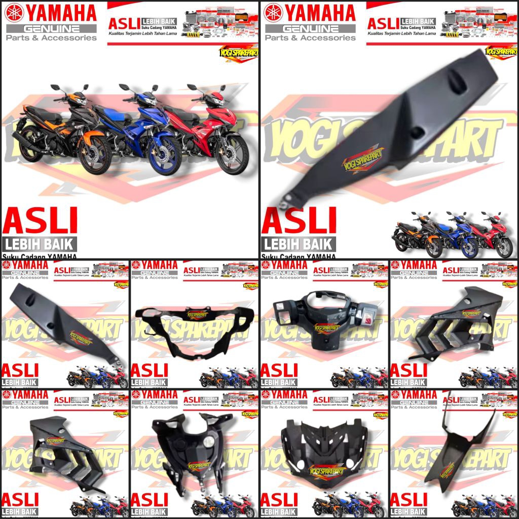 PAKET COVER BODY KASAR YAMAHA MX KING 150 2015-2018 ORIGINAL YAMAHA