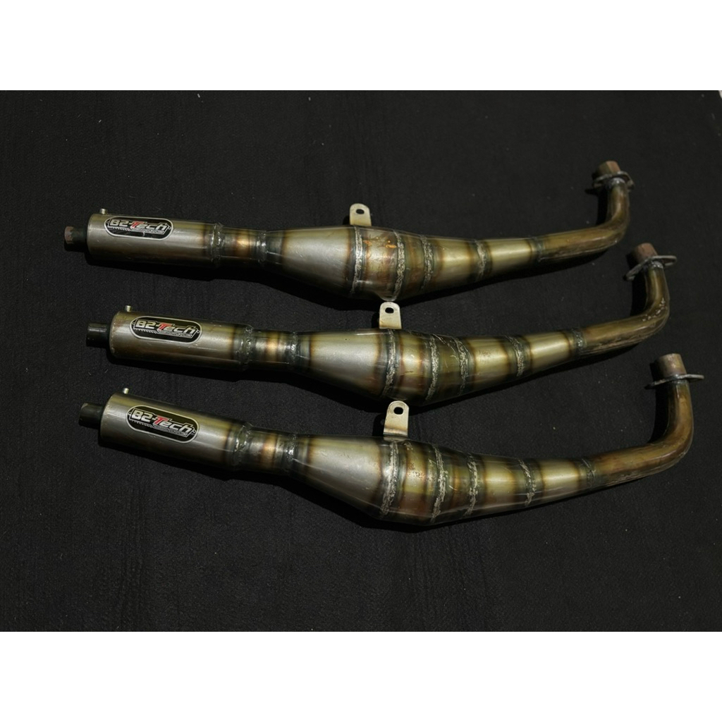 Knalpot Force1/F1zr Type Kolong V3V Plat Karat