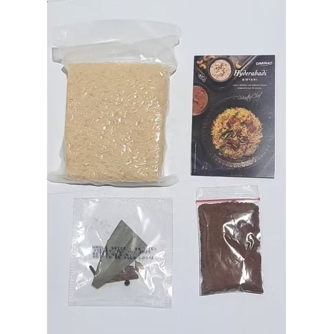 

Beras Basmati Daawat 218g Lengkap Dengan Bumbu Rempah Dan Buku Panduan Masak