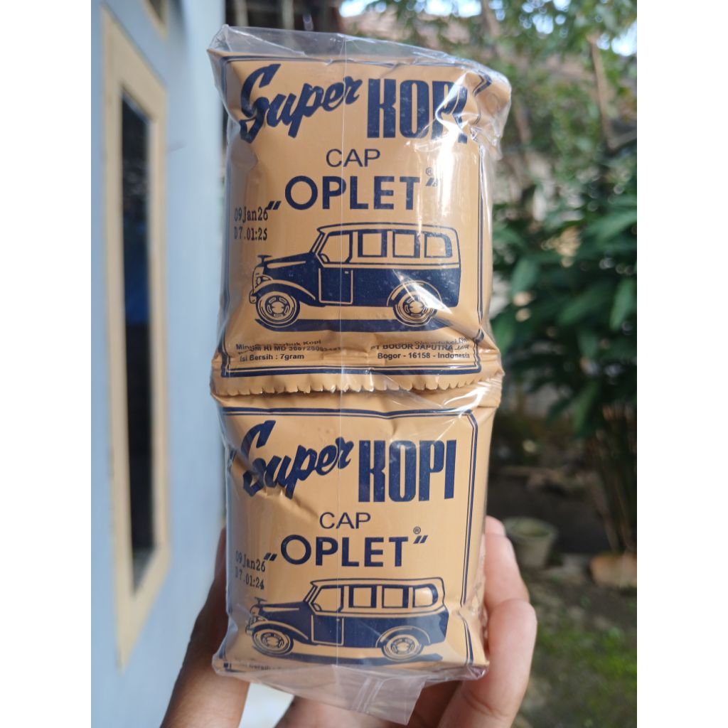 

KOPI HITAM CAP OPLET TANPA GULA