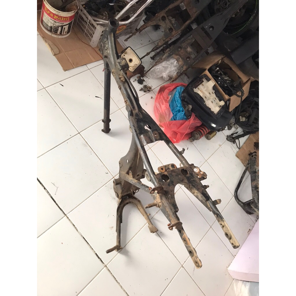 RANGKA ORIGINAL GL100 CDI BALUNG BESAR