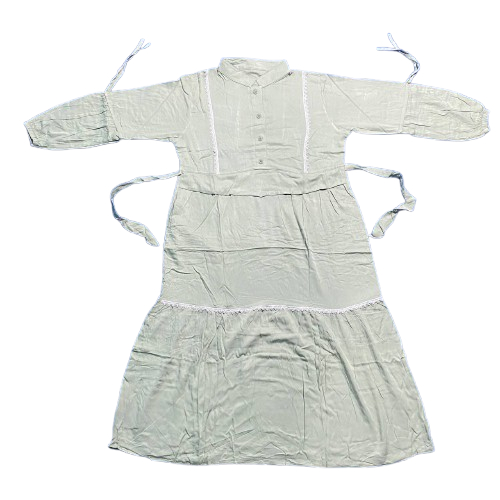 Baju Gamis Wanita Bahan Lembut Pakaian sehari-hari santai