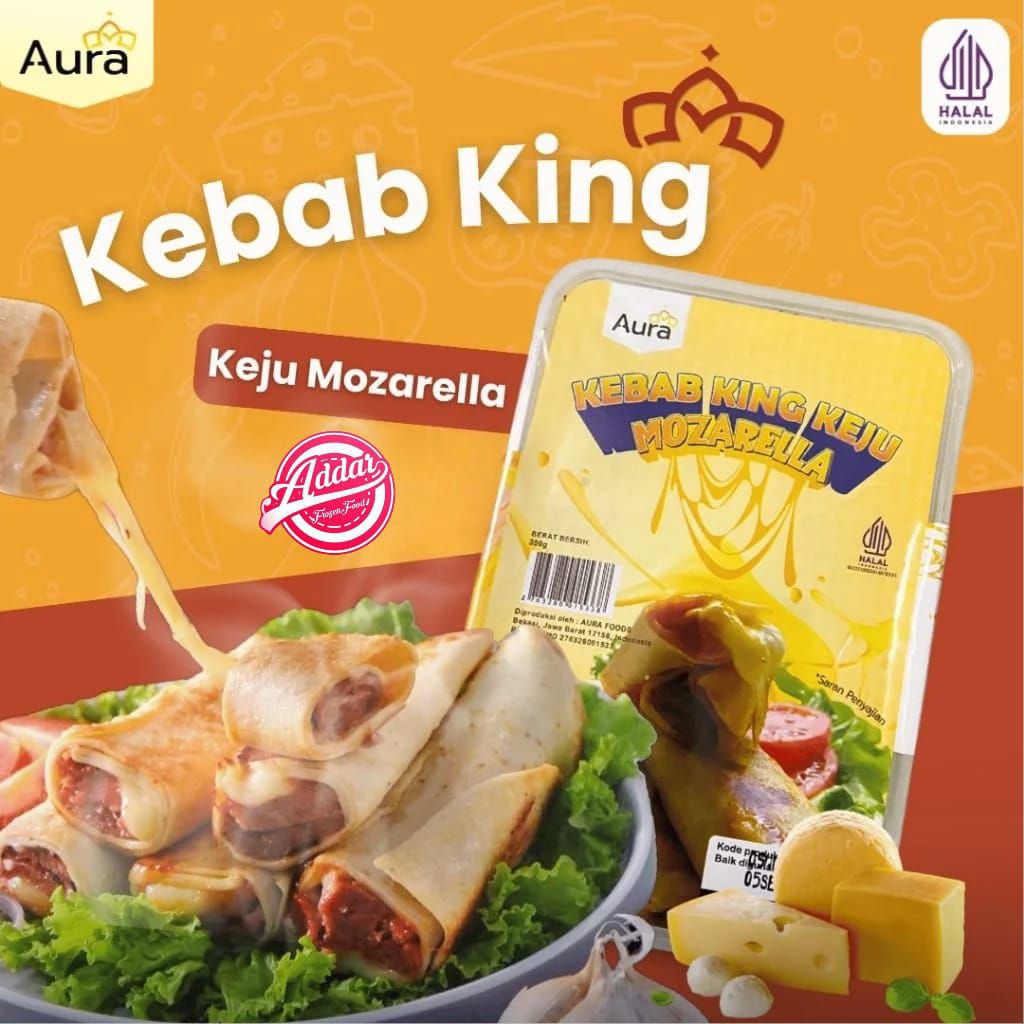 

Kebab King Keju Mozzarella