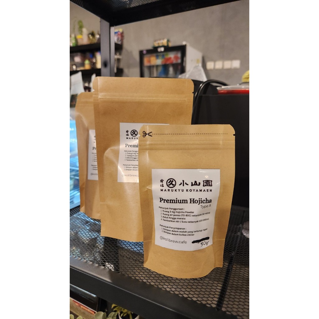 

Hojicha Powder Bubuk Marukyu Koyamaen Kemasan Repack