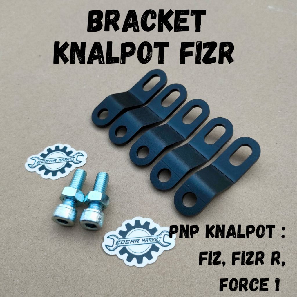 Bracket Knalpot AHM VND APIDO Yamaha Fiz R Fiz Force 1