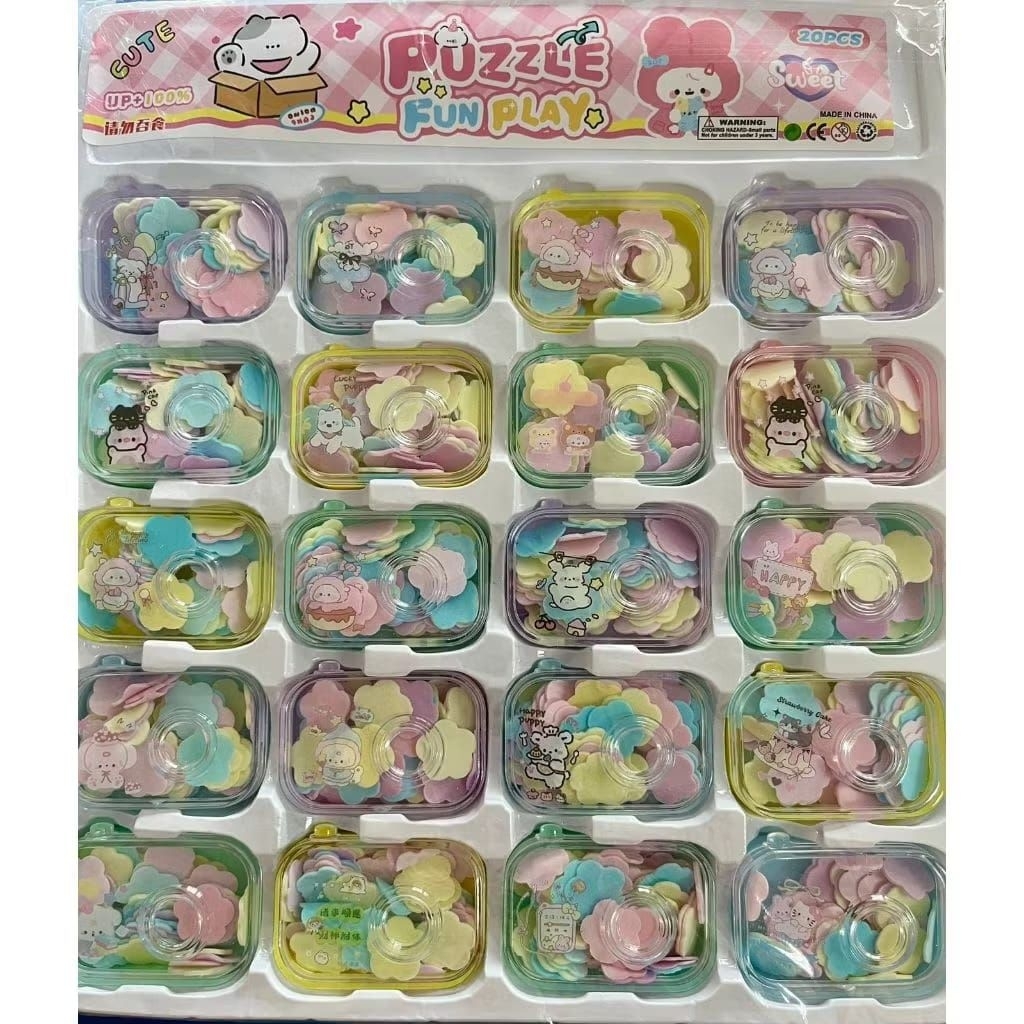 ( Per Pak ) Sabun Kertas Cuci Tangan Lembaran Motif Lucu Simple