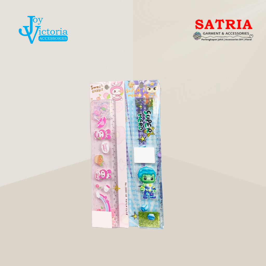 

PENGGARIS KARAKTER MOTIF LUCU - GLITER / PENGGARIS SEKOLAH / ALAT TULIS SEKOLAH