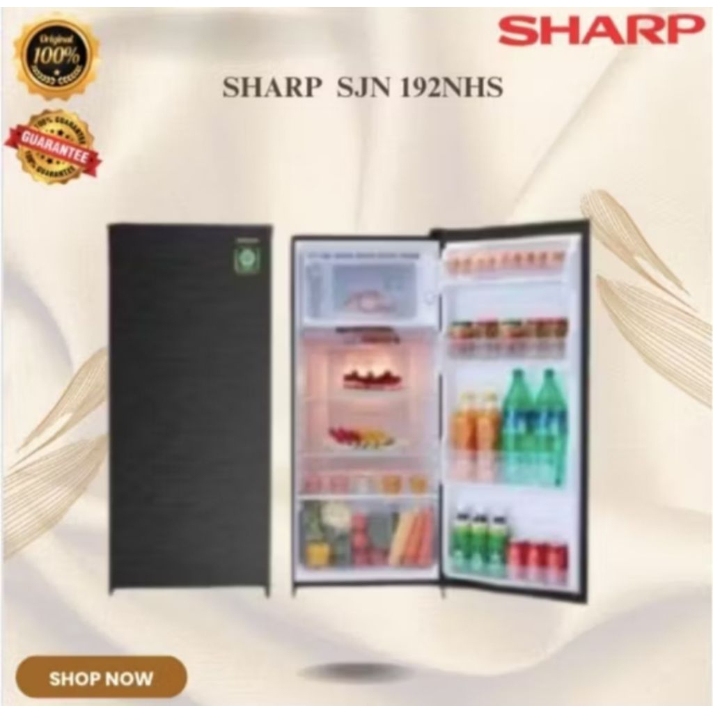 CARGO KULKAS SHARP 1 PINTU / KULKAS SHARP 192NHS