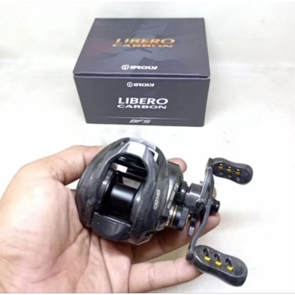 Reel Baitcasting Iroly Libero Carbon BFS