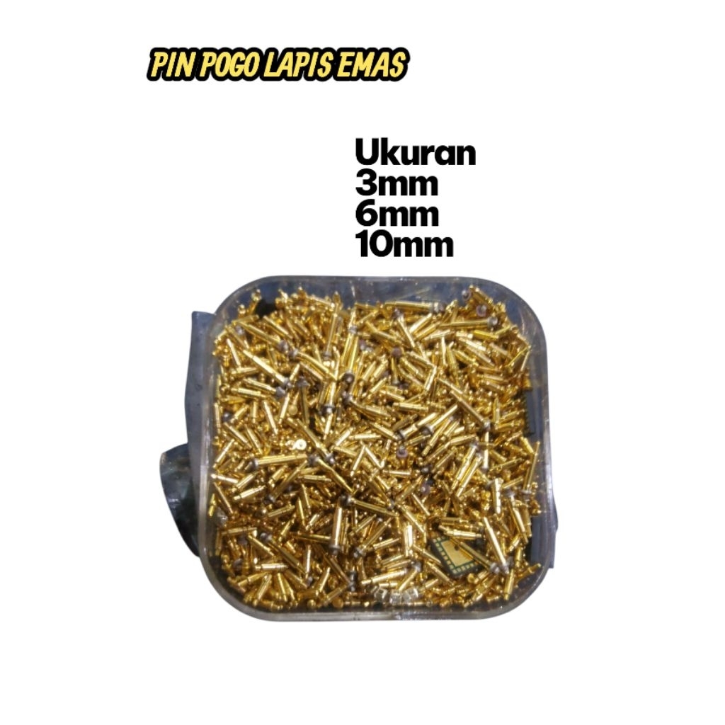 PIN POGO LAPIS EMAS