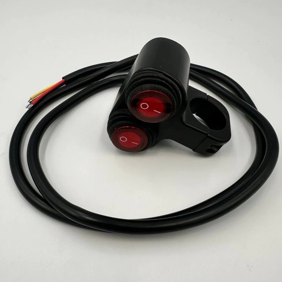 Saklar ON / OFF 2 Tombol Lampu Stang Motor