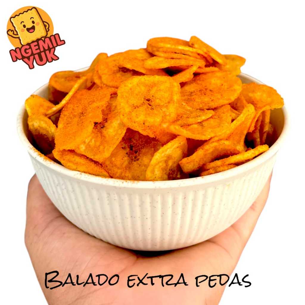 

Kripik pisang rasa balado gurih renyah bikin nagih