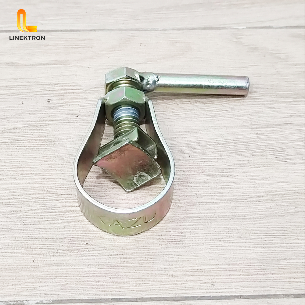 KLEM PIPA SAWIT UKURAN 44 / KLEM BESI FIBER PIPA EGREK AGREK SAWIT UKURAN 44 BAHAN BESI TEBAL