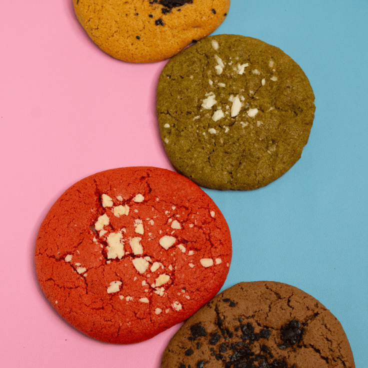 

WEDNESDOUGH FOURBITE FANTASY (PAKET ISI 4) | Homemade Soft Cookies | Fresh Baked Daily