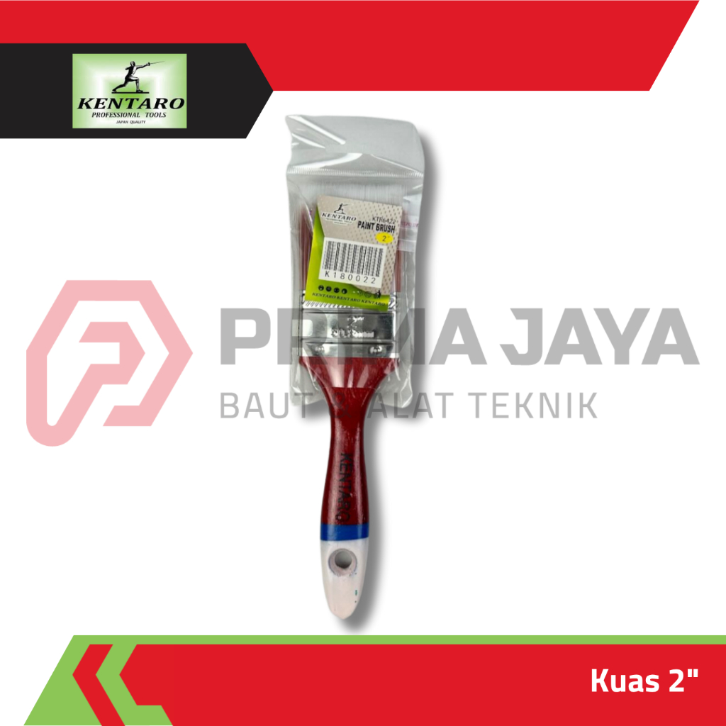 KUAS CAT / KUAS TEMBOK / KUAS LUKIS BANGUNAN 2" 4" KENTARO