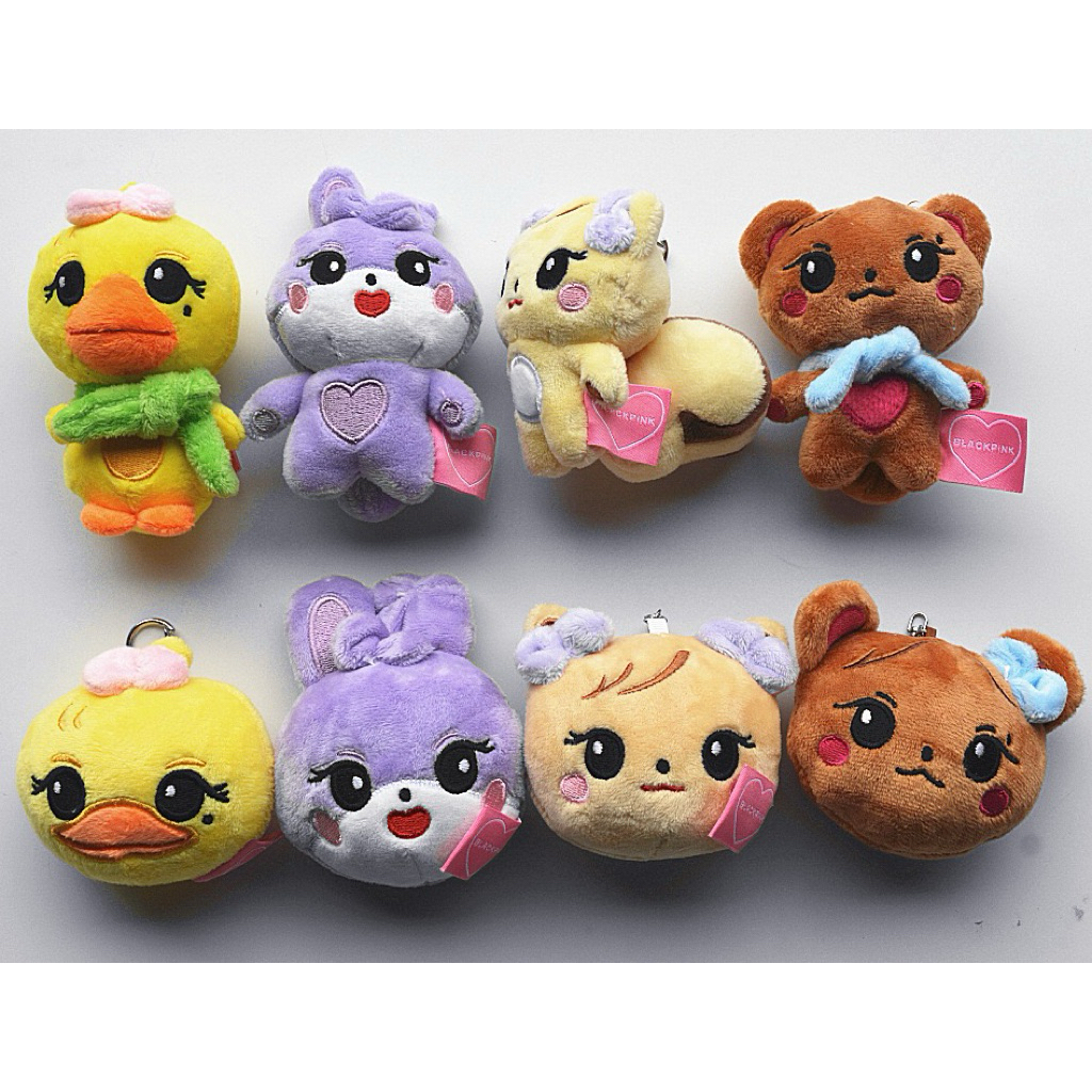 READY Blackpink Born Pink Deadline Bagcharm Plush Keychain | Doll Boneka Bp