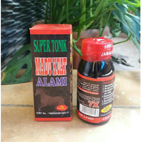 

MADU KUAT SUPER TONIK CAP KUDA ASLI HERBAL TAHAN LAMA 60ml