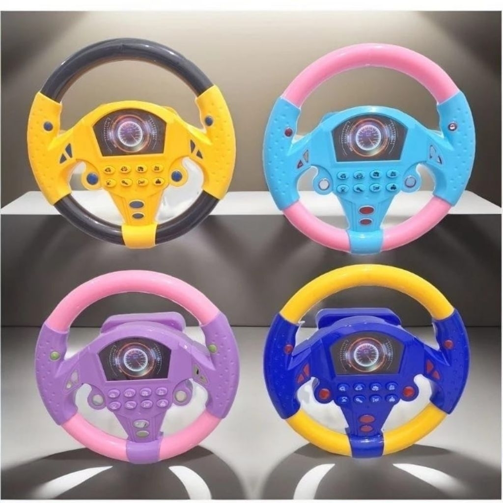 1083 Mainan Setir Mobil Anak Anak / Mainan Setir Mobil Steering wheel / Mainan Anak Setir Setiran Mo