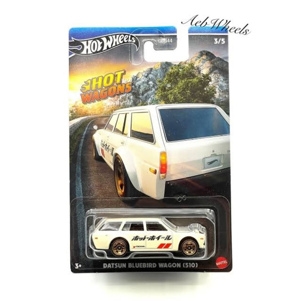 HOT WHEELS DATSUN BLUEBIRD WAGON (510) HOT WHEELS WAGON SERIES
