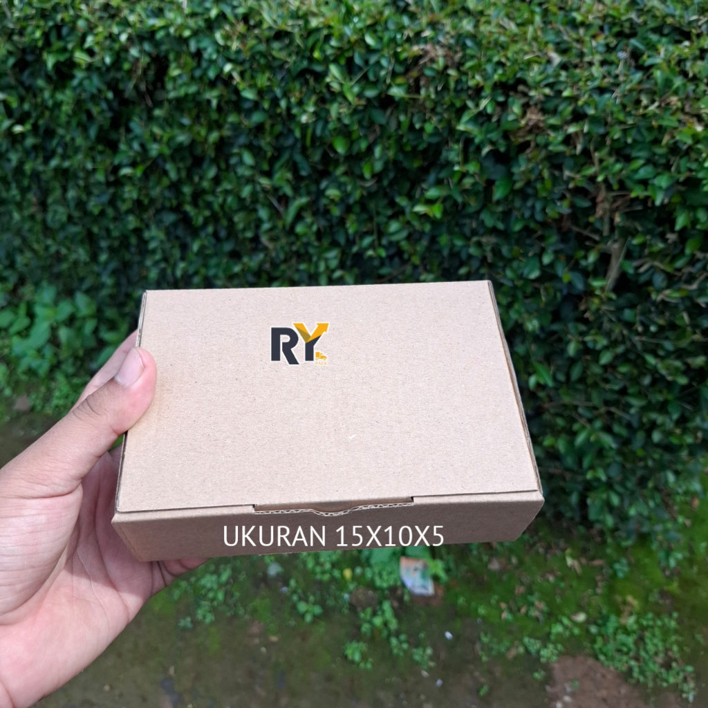 

Kardus Corrugated 15x10x5 CM | Die Cut | Kotak Karton | Box Packing untuk Packaging produk