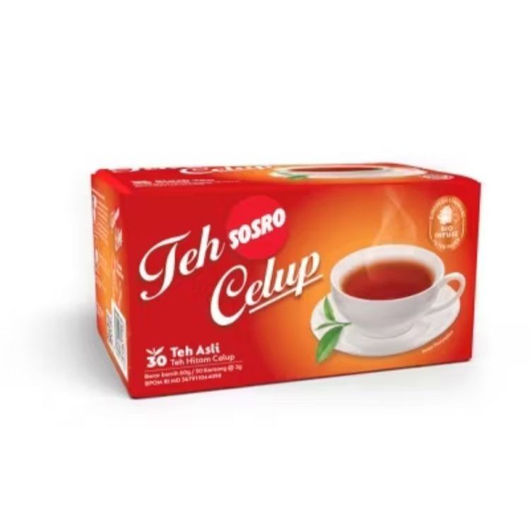

Teh Celup Sosro Teh Asli Black Tea isi 15/30/50 - Teh Celup