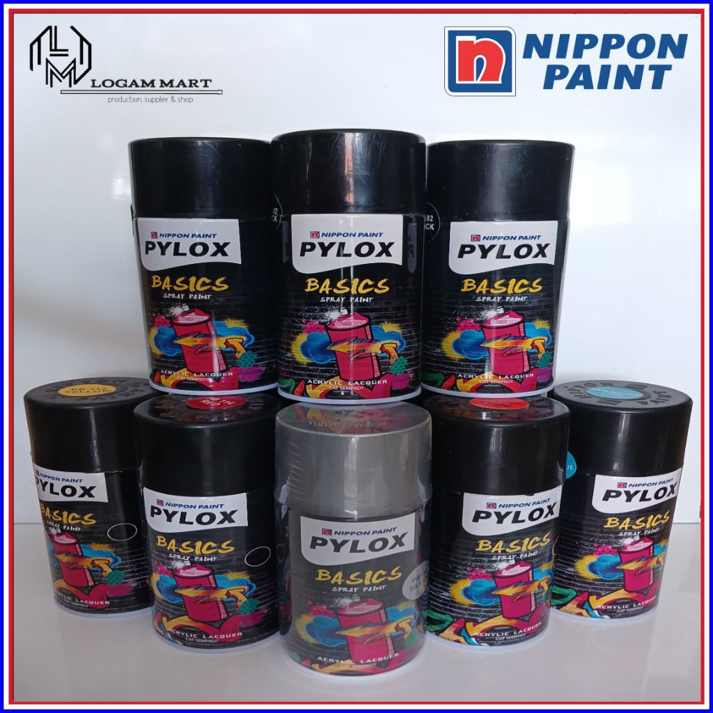 Pilox Basic Besi, Kayu, Pvc - Pylox Basic Nipon Paint 300cc