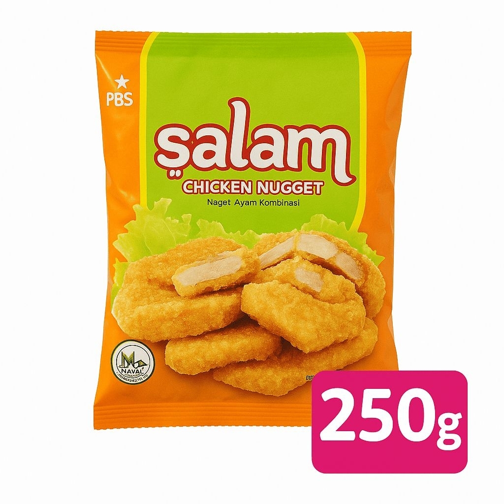 

SALAM NAGET AYAM 250 GRAM FROZEN FOOD
