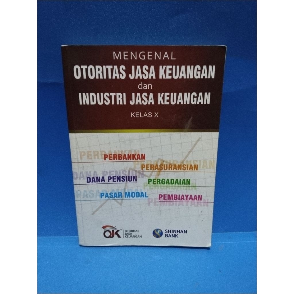 Buku original MENGENAL OTORITAS JASA KEUANGAN DAN INDUSTRI JASA KEUANGAN