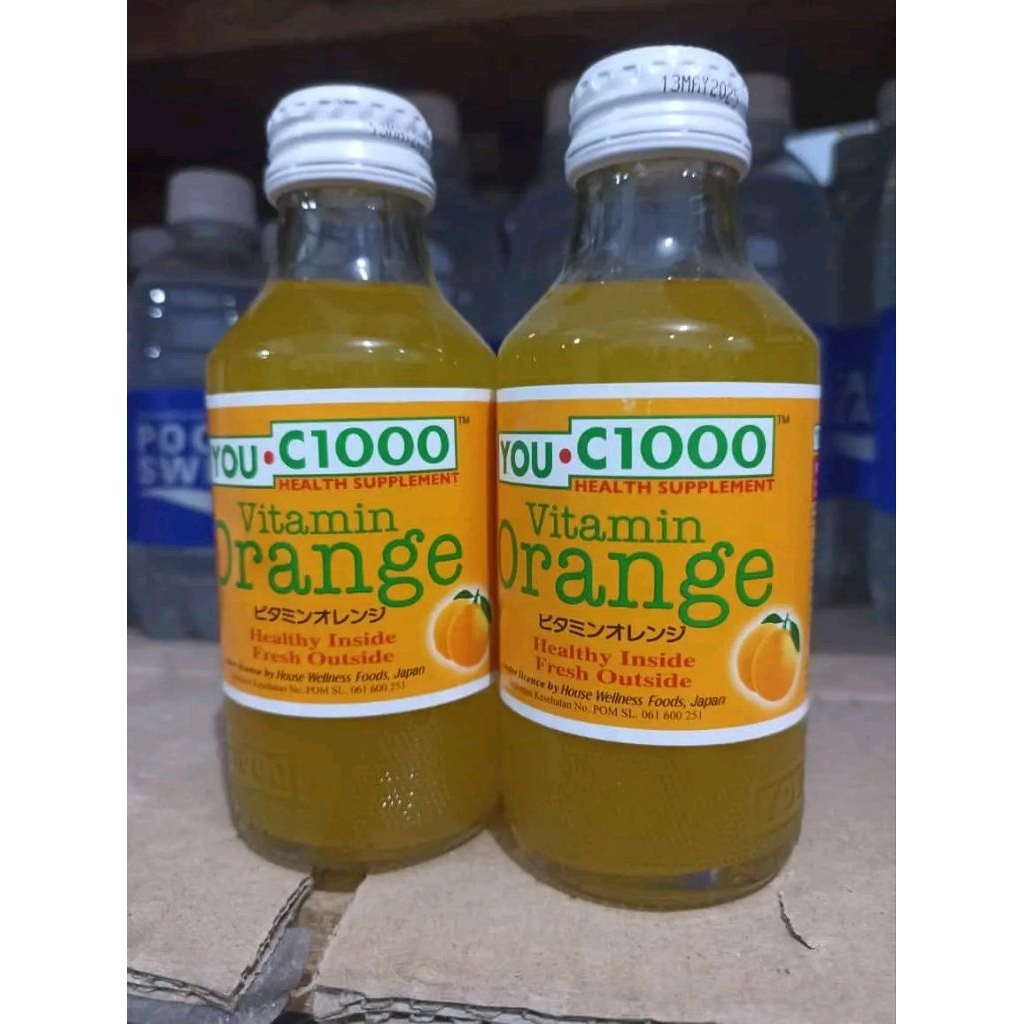 

You c botol Beling ready rasa orange