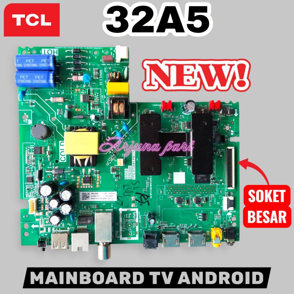 TCL 32A5 TV LED Android Smart TV dengan Dolby Audio